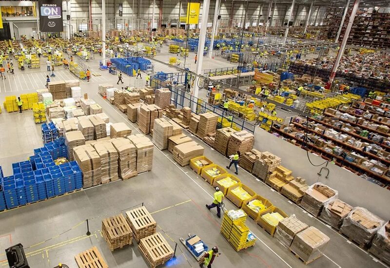 Serviço de logística dos Correios para entregas no Brasil